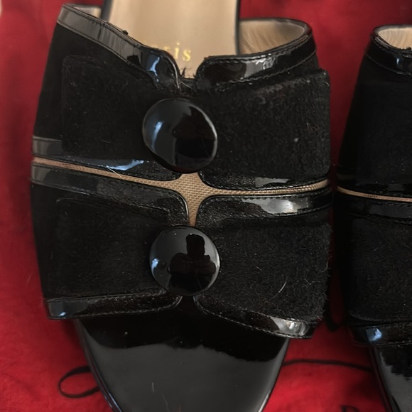 Christian Louboutin patent platform sandals size 39 - Picture 7 of 13